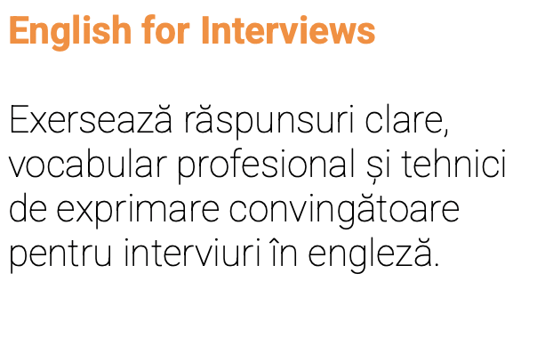 English for interviews